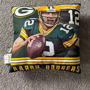 Green Bay Packers Aaron Rodgers Pillow